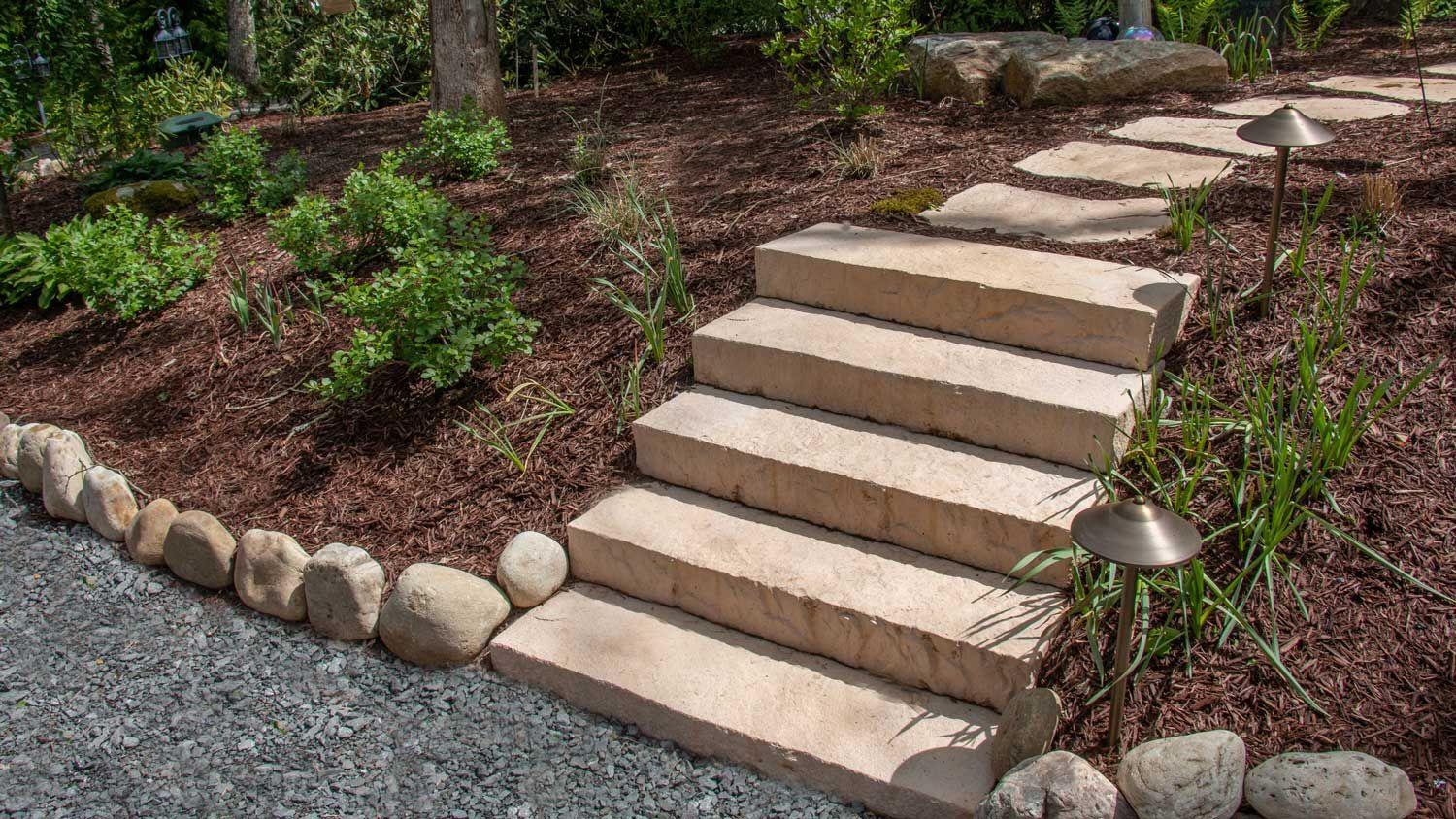 Greenscapes landscaping hero image showcasing professional landscape design